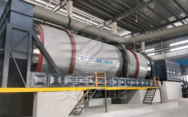 化工污泥烘干设备运行现场 化工污泥烘干设备运行现场